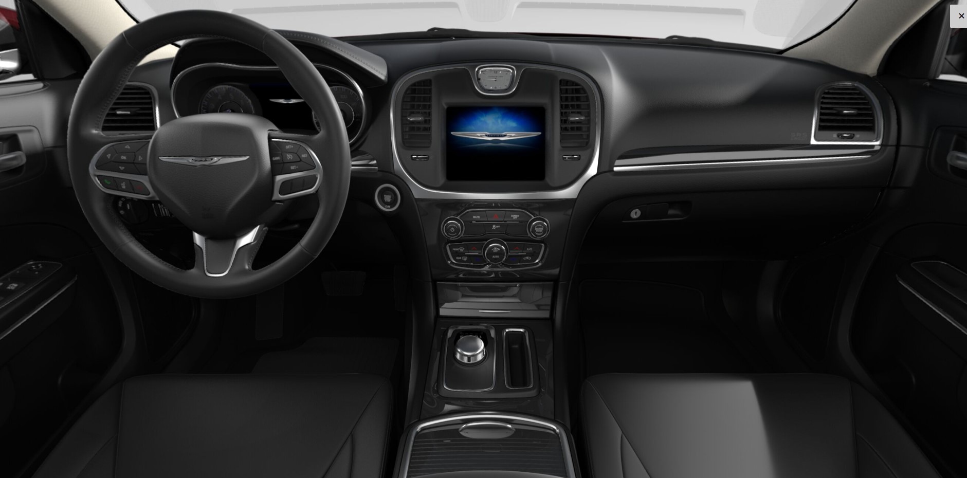2018 Chrysler 300 Touring L Black Interior